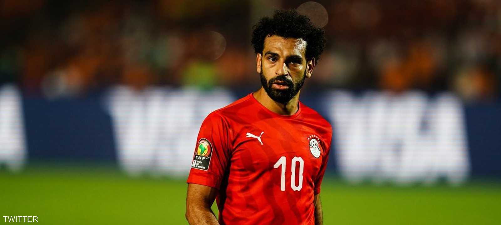 صلاح بقميص المنتخب المصري