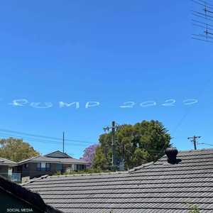 ترامب 2020 ظهرت في سماء سيدني