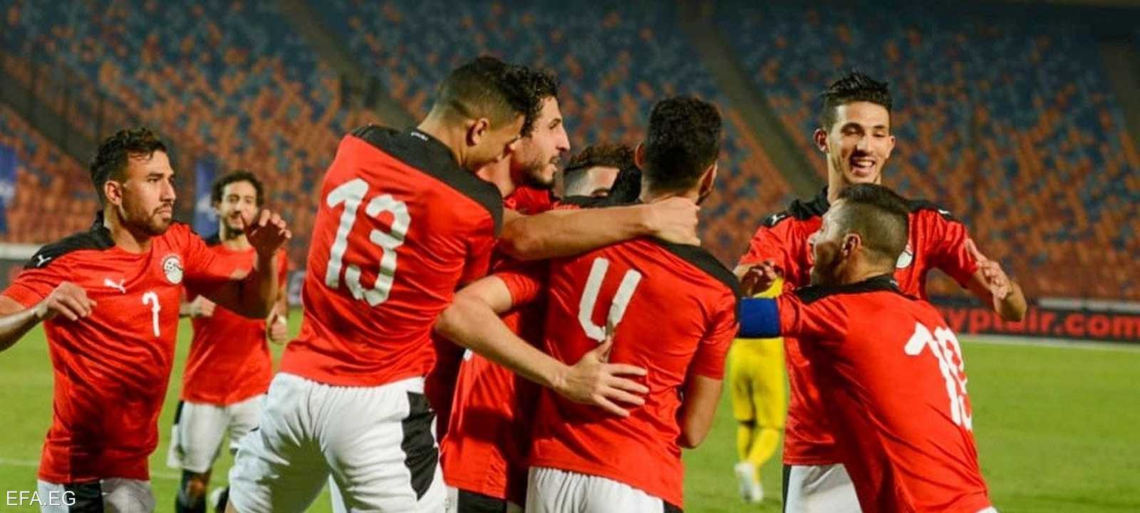 منتخب مصر حقق الفوز على ضيفه التوغولي بهدف نظيف