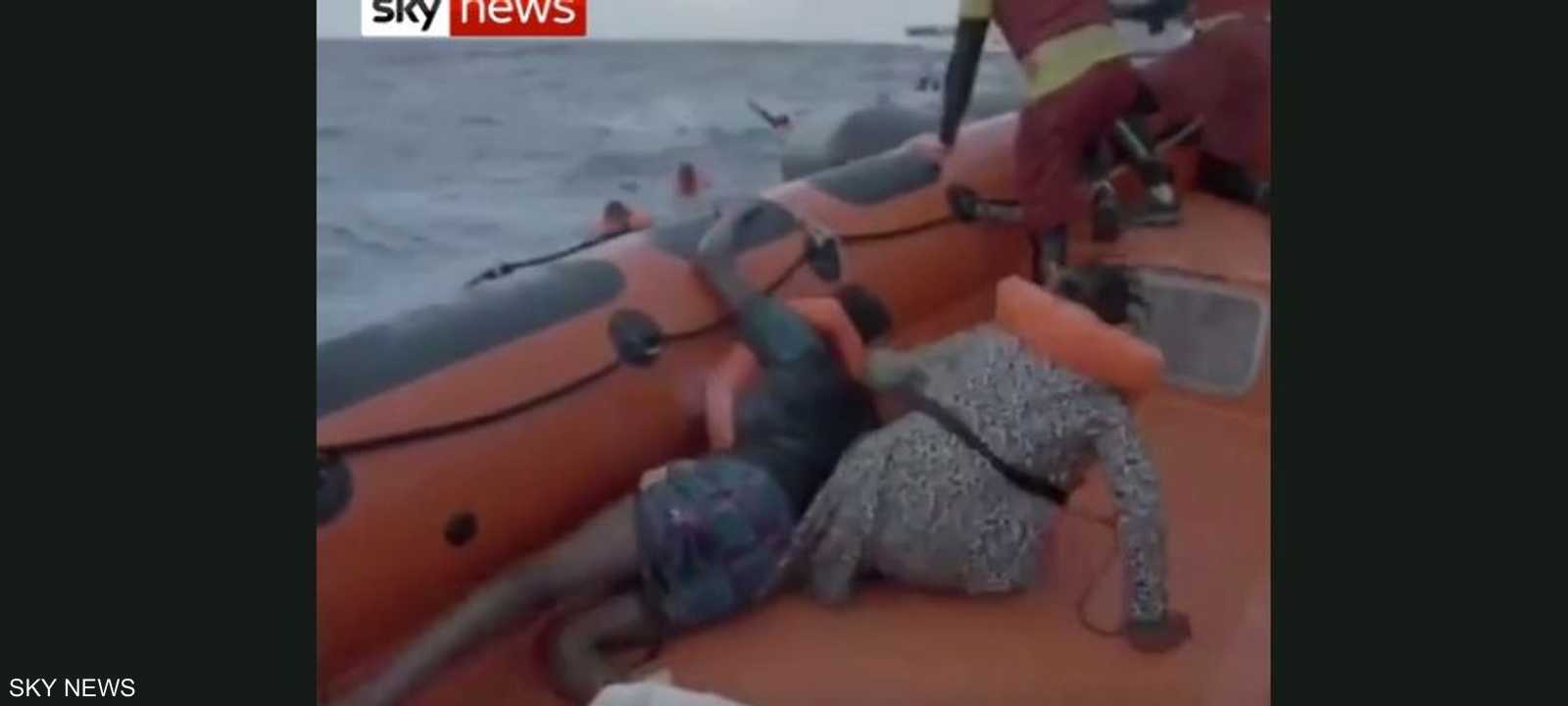 الأم المكلومة لحظة المأساة