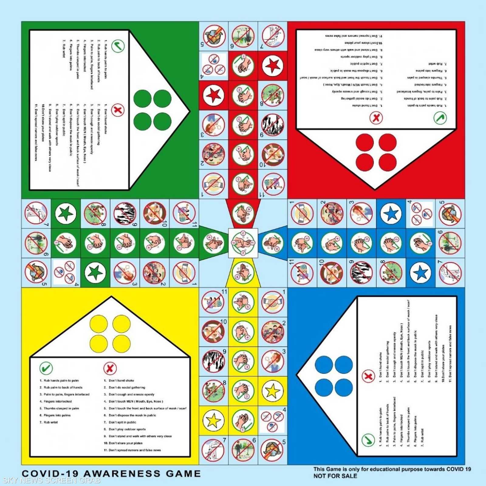 لعبة اللودو