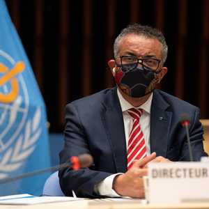 غبريسوس مدير منظمة الصحة