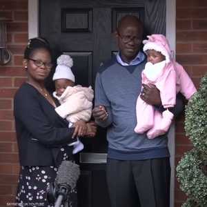 بربتشوال أوك كانت في غيبوبة عندما أنجبت التوأم