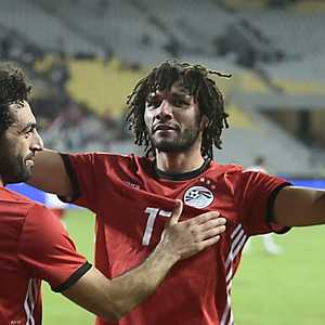 صلاح والنني نجما منتخب مصر لكرة القدم