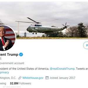 تويتر ستنقل حساب الرئيس الرسمي إلى بايدن.