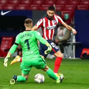 هدف أتلتيكو في المباراة بتوقيع كاراسكو