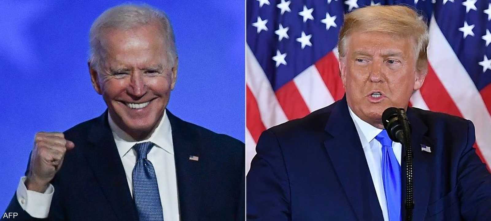 ترامب وبايدن
