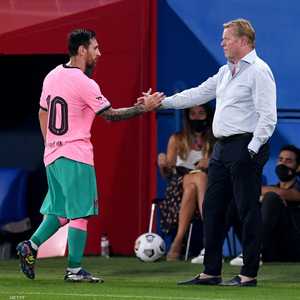 كومان استبعد ميسي من رحلة كييف