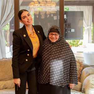 ياسمين صبري رفقة السيدة المصرية