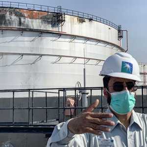 الهجوم أدى إلى نشوب حريق في خزان للوقود.