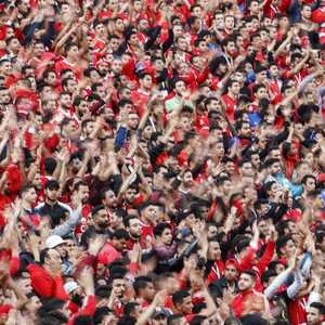 مشجعون في استاد القاهرة الدولي.