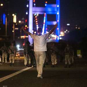 ليلة محاولة الانقلاب في تركيا.