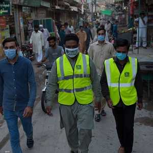 باكستان سجلت أرقاما عاليا من الإصابات مؤخرا.