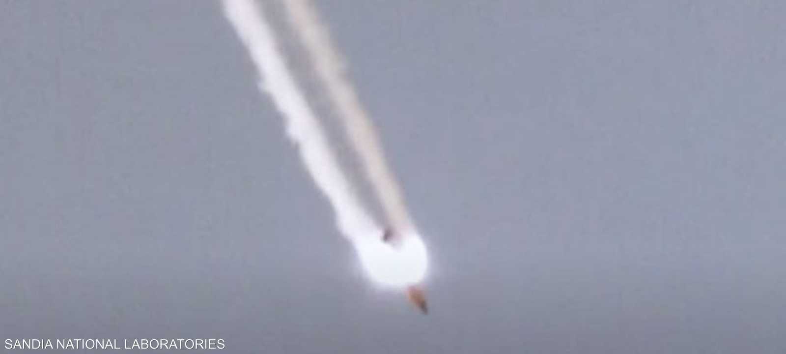 التجربة جرت في ولاية نيفادا