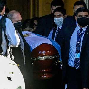 نعش مارادونا