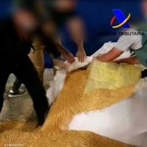 ضبط شحنة مخدرات.. أرشيفية نقلا عن الشرطة الإسبانية