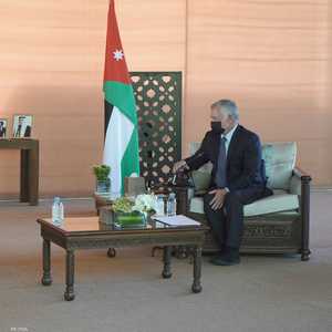 عاهل الأردن يستقبل رئيس فلسطين