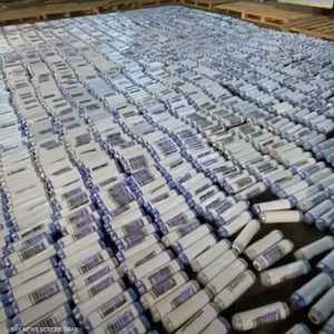 المخدرات المضبوطة تقدر بحوالي 385 مليون جنيه مصري