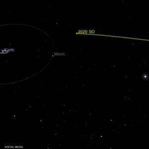 مسار الصاروخ قرب كوكب الأرض