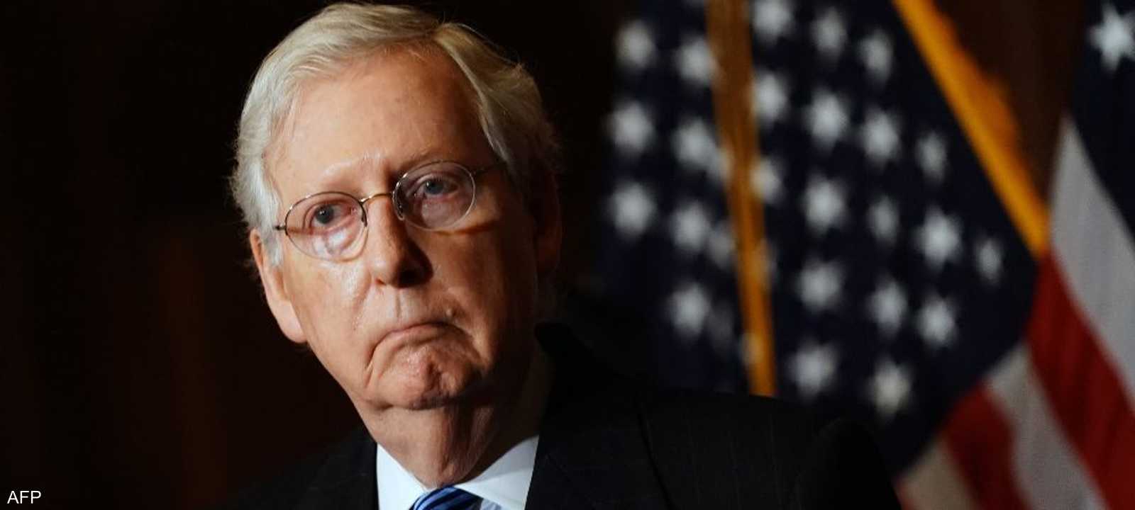 زعيم الأغلبية الجمهورية في مجلس الشيوخ ميتش ماكونيل