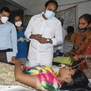 إحدى المصابات بالمرض في إلورو