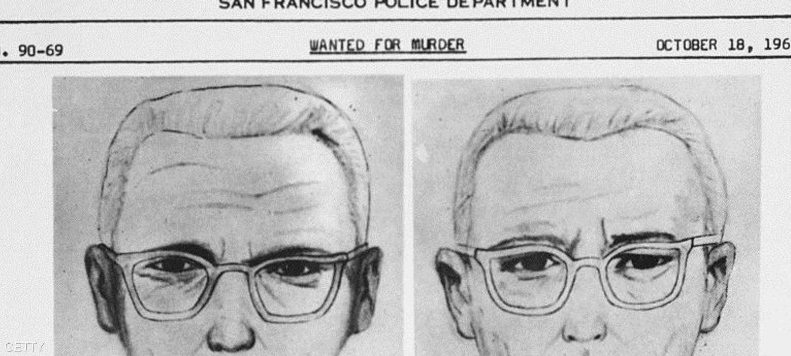 السفاح زودياك ارتكب 5 جرائم قتل بين عامي 1968 و1969