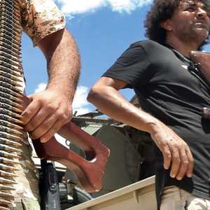 مسلحون تابعون لميليشيات طرابلس