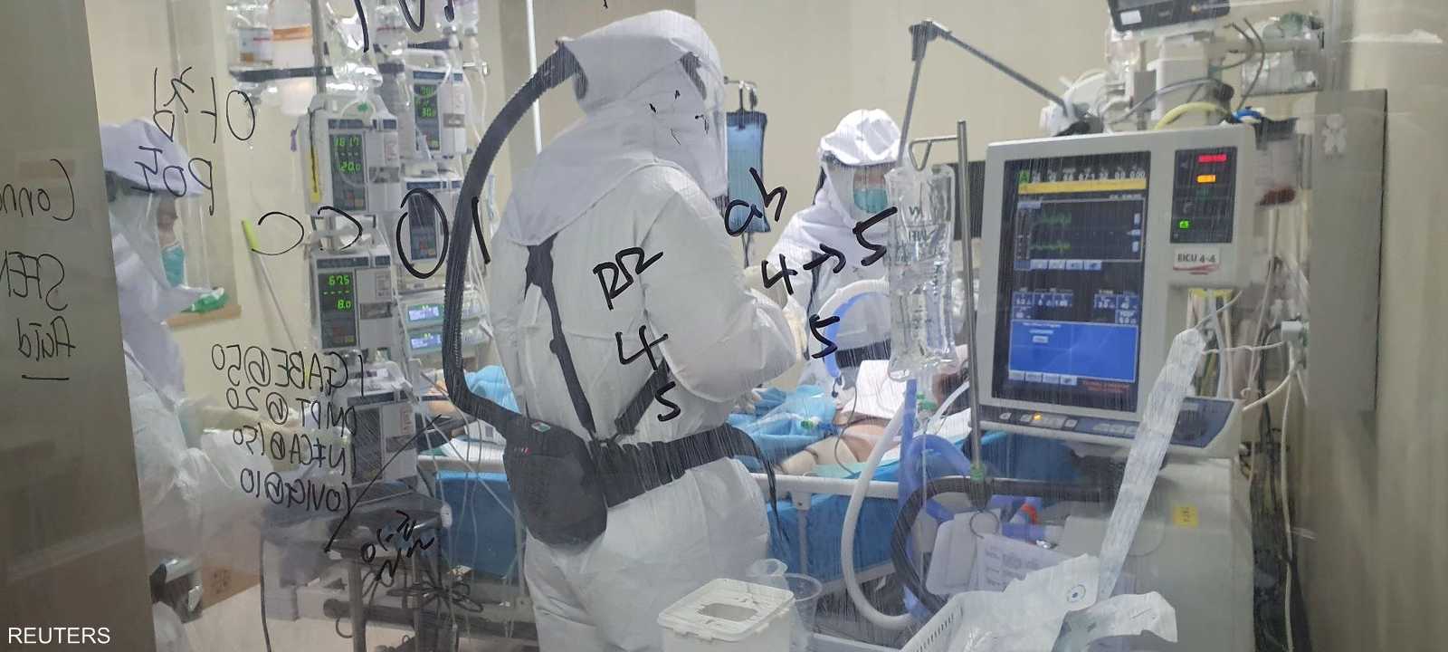 نسبة الإشغال في بعض المشافي بلغت 100%