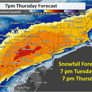 الأرصاد حذرت من تساقط الثلوج على عدة ولايات في الشمال الشرقي