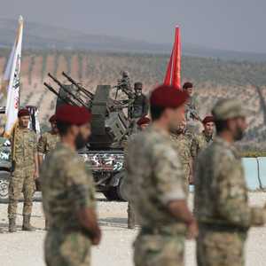 مرتزقة سوريون تدعمهم القوات التركية. أرشيفية