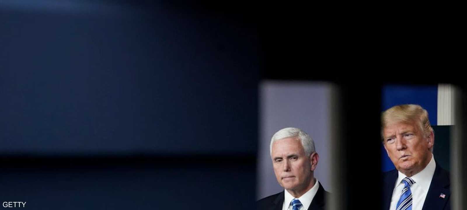 ترامب وبنس في البيت الأبيض