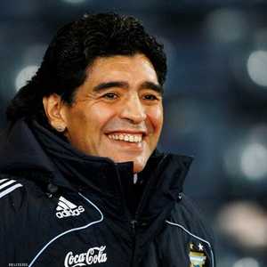 النجم الأرجنتيني الراحل دييغو مارادونا