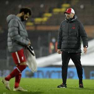 مدرب ليفربول يورغن كلوب ومحمد صلاح