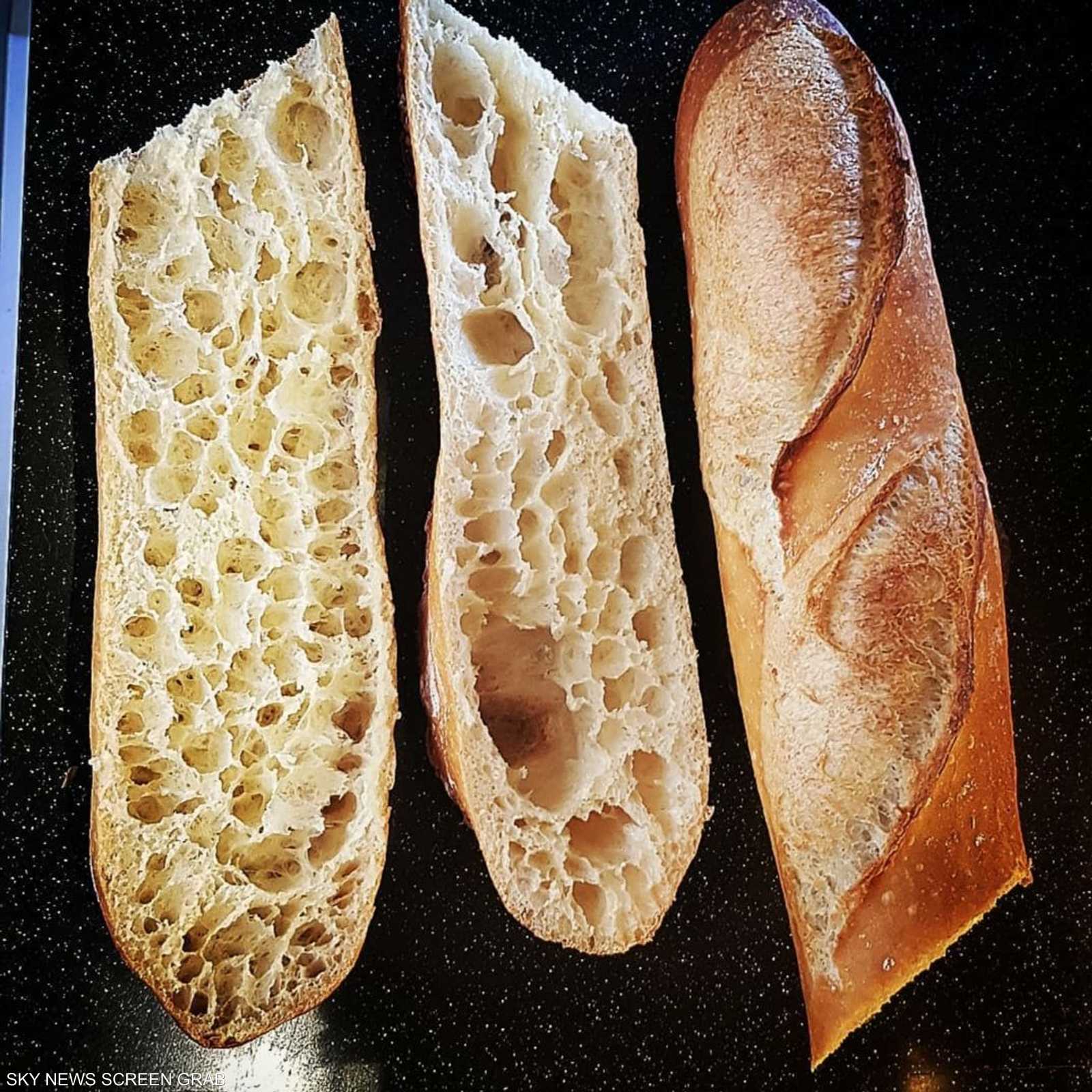 خبز الباغيت الفرنسي