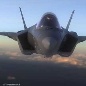 مقاتلة إف-35 في الفيديو الترويجي.