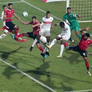 جانب من النهائي الأفريقي بين الأهلي والزمالك