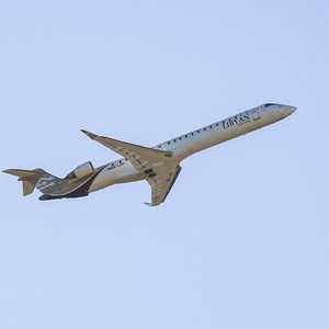 طائرة تابعة للخطوط الجوية الليبية.