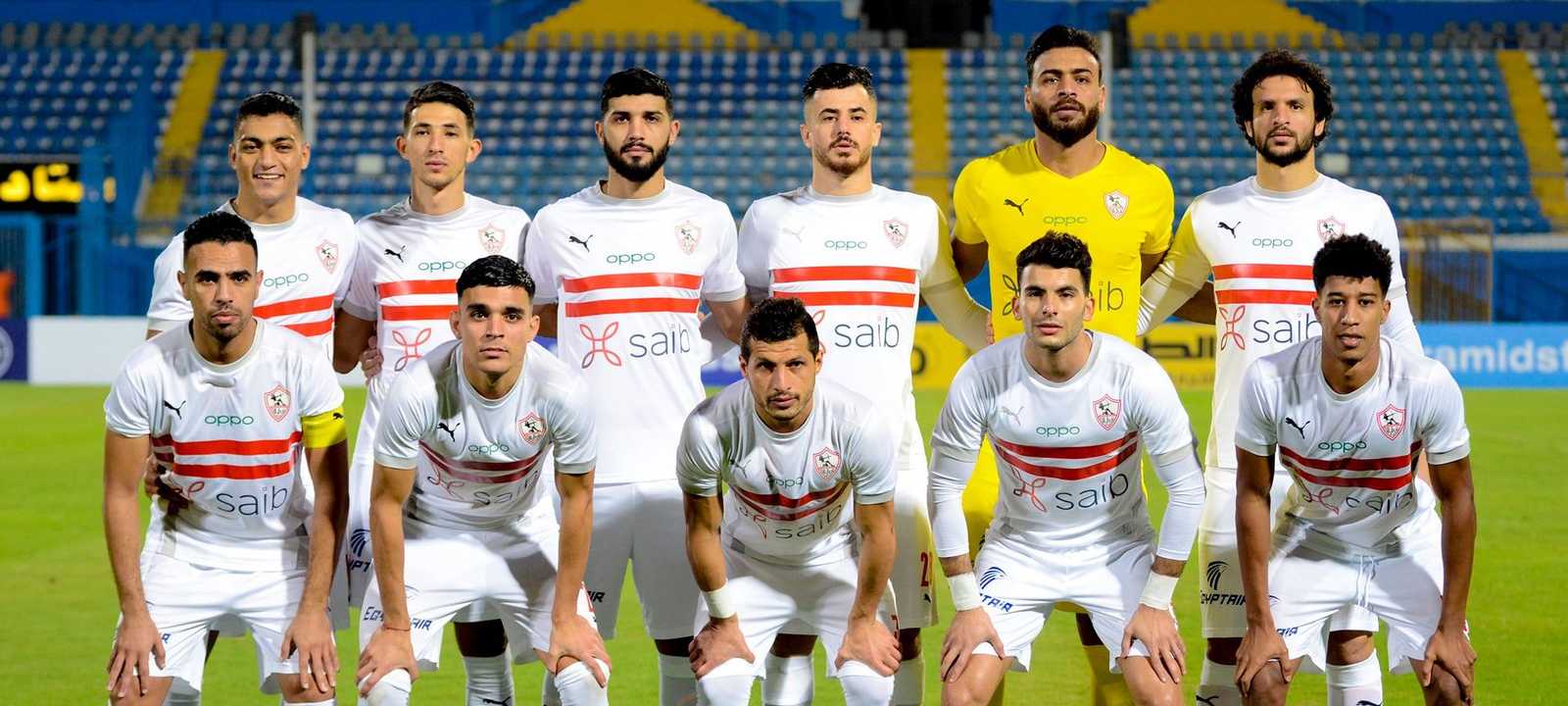 لاعبو نادي الزمالك