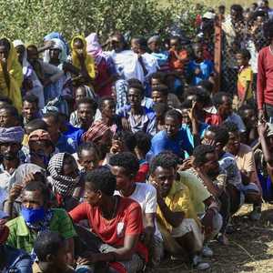 آلاف الإثيوبيين نزحوا إلى السودان بسبب أزمة تيغراي.