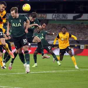 جانب من المباراة.