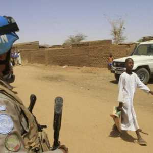 جندي من قوة "يوناميد" في دارفور