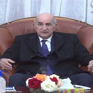 الرئيس الجزائري عبد المجيد تبون