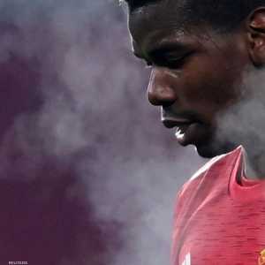 بوغبا في لقطة خلال المباراة