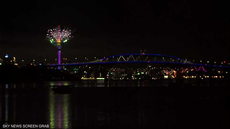 نيوزلندا تحتفل بحلول العام 2021