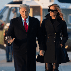 دونالد ترامب وزوجته ميلانيا