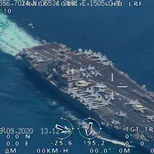 حاملة الطائرات الأميركية "يو أس أس نيميتز".