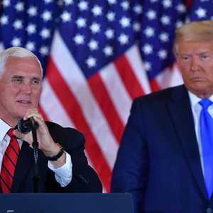 مايك بنس مع دونالد ترامب