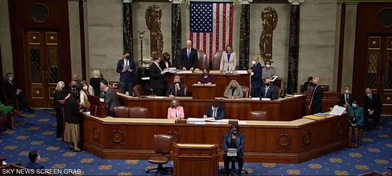 الكونغرس صادق على فوز بايدن بالرئاسة