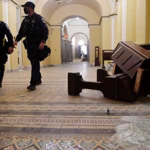 مخلفات الفوضى في الكونغرس