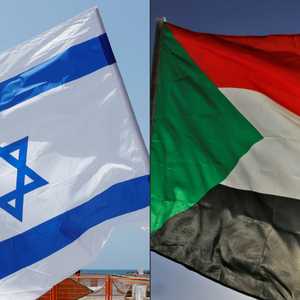 العلم السوداني والإسرائيلي